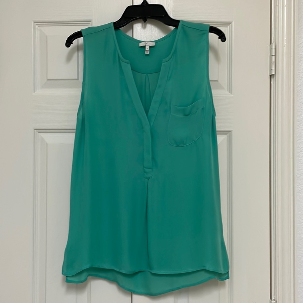 Joie Sleeveless Silk Blouse